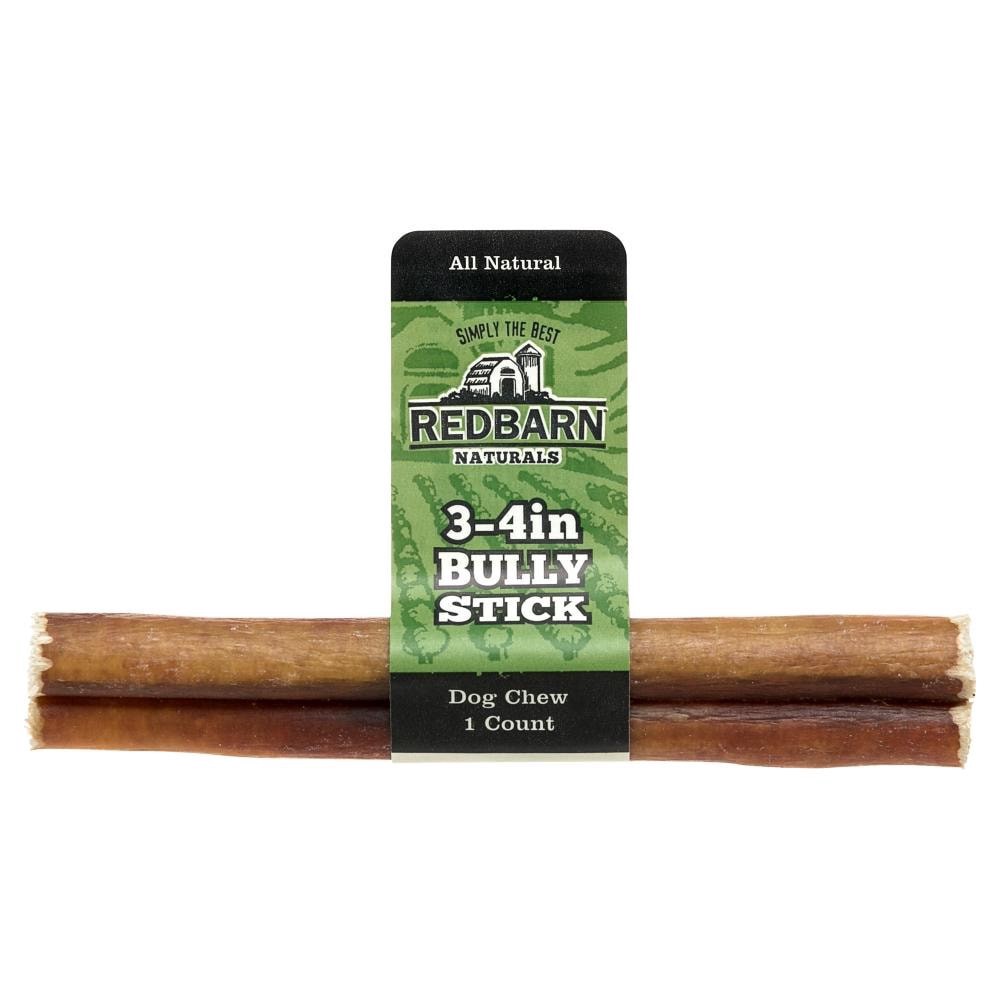 slide 2 of 3, Redbarn 3-4 Inch Bully Sticks Dog Chew, 1 ct