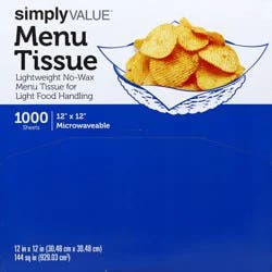 Simply Value12X12 All Purpose Food Wrap