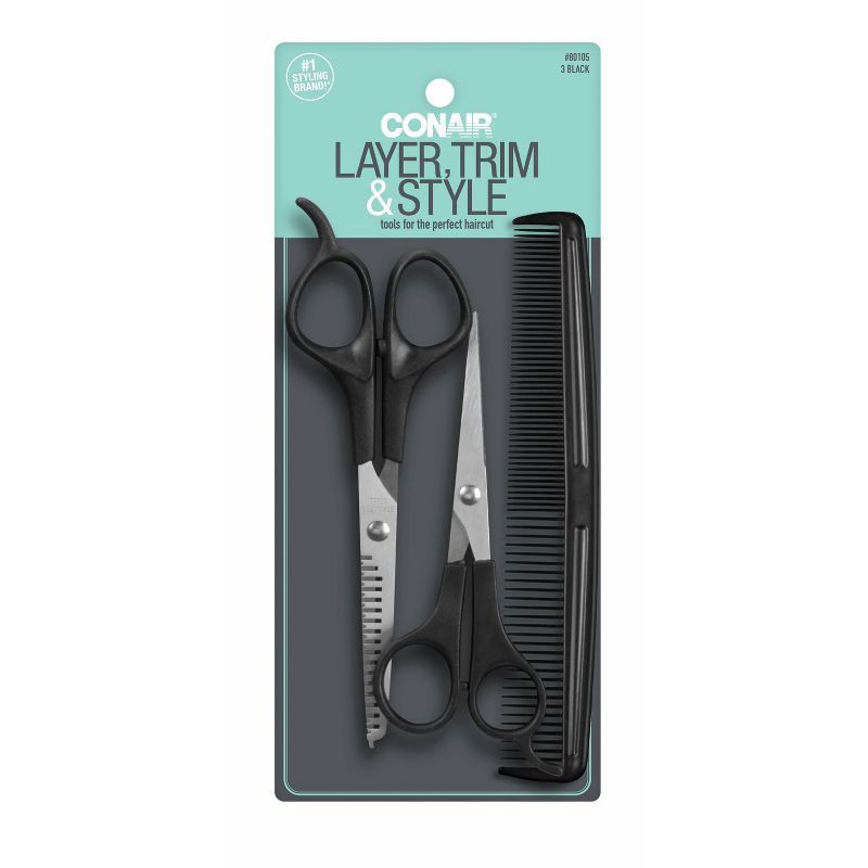 slide 1 of 6, Conair Haircut Tools Kit, 3 ct