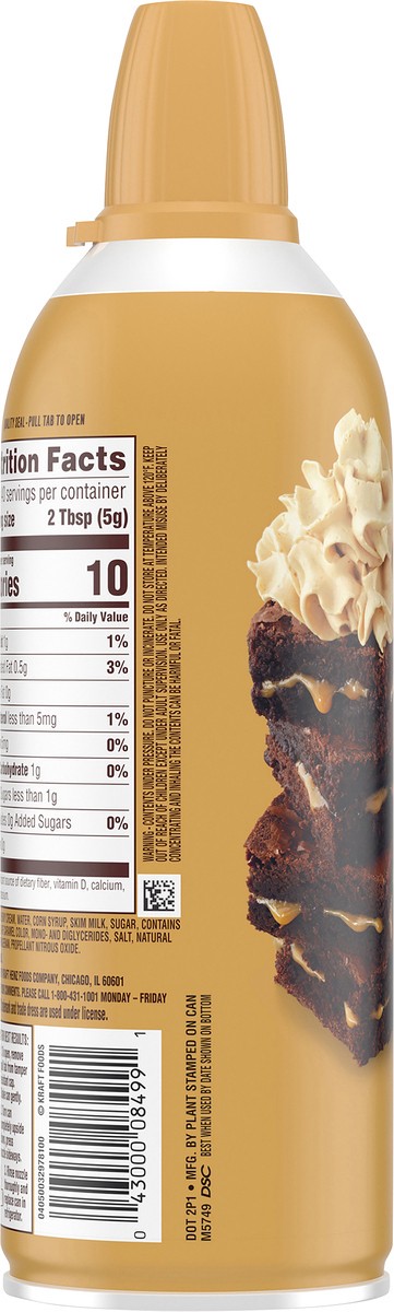 slide 5 of 14, Hershey's Caramel Dairy Whipped Topping 7 oz. Aerosol Can, 7 oz