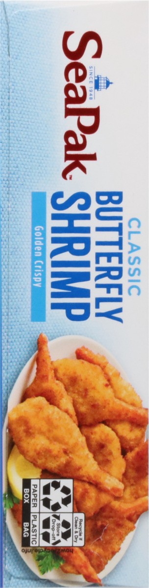 slide 13 of 14, SeaPak Golden Crispy Butterfly Classic Shrimp Snack Size 7 oz, 7 oz