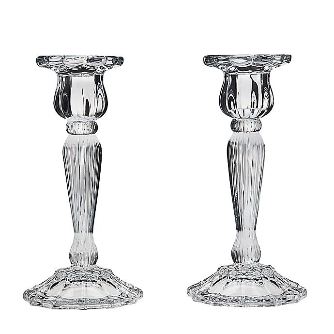 slide 1 of 1, Godinger Triumph Candlestick Holders, 2 ct