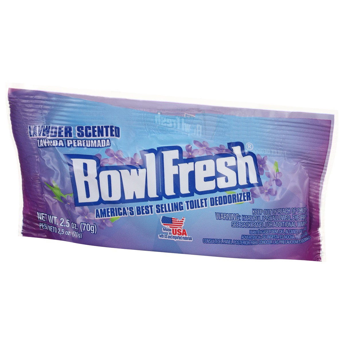 slide 3 of 4, Ty-D-Bol Toilet Bowl Deoderizer Plastic Hanger Lavender, 2.5 oz