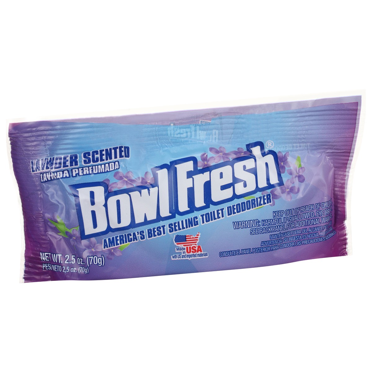 slide 2 of 4, Ty-D-Bol Toilet Bowl Deoderizer Plastic Hanger Lavender, 2.5 oz