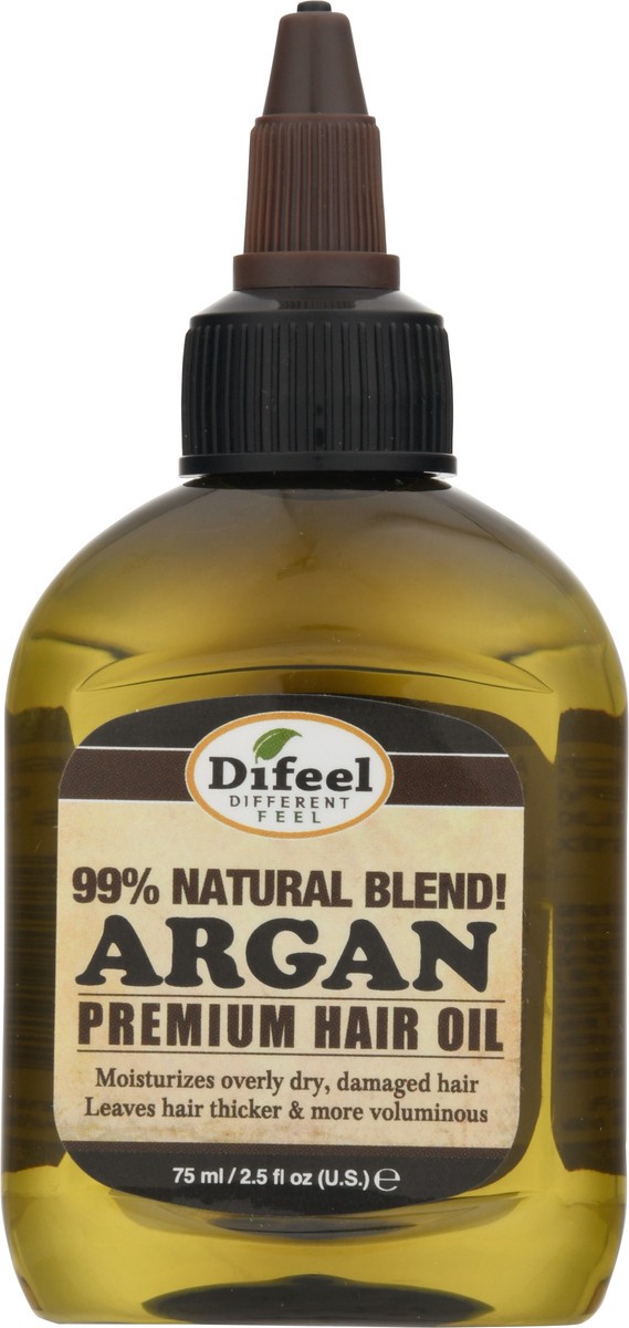 slide 5 of 9, Difeel Hair Oil Argan, 2.5 oz