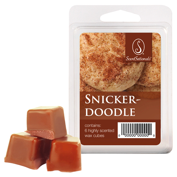 slide 1 of 1, ScentSationals Snickerdoodle Wax Fragrance Cubes, 6 ct