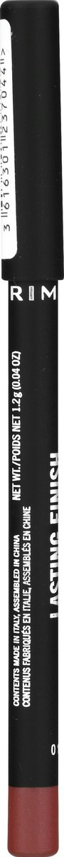 slide 6 of 11, COTY RIMMEL LONDON Rimmel Lasting Finish 8HR Soft Lip Liner Pencil - Vibrant, Blendable Formula to Lock Lipstick in Place for 8 Hours - 195 Sunset Pink, .04oz, 1.20 g