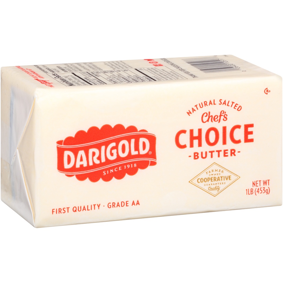slide 4 of 8, Darigold Chef's Choice Salted Butter, 1 lb