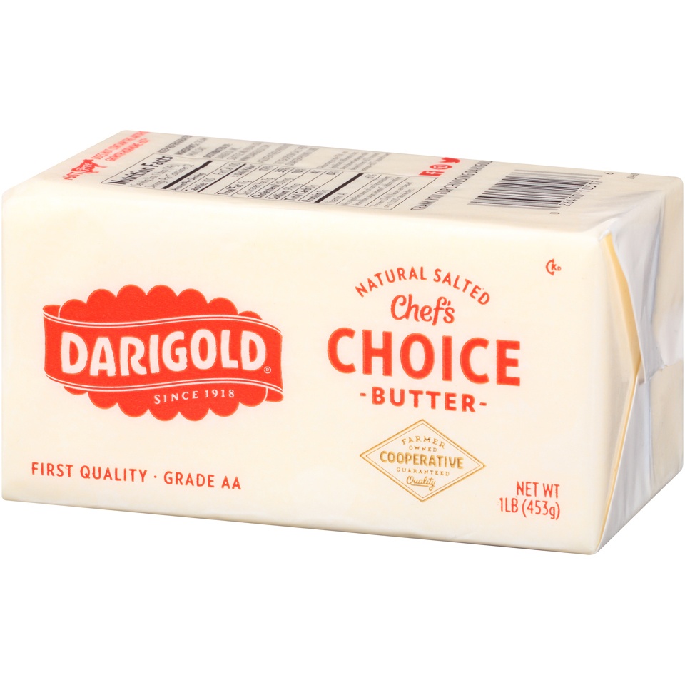 slide 5 of 8, Darigold Chef's Choice Salted Butter, 1 lb