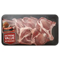 Pork Loin Blade Chop Value Pack Fresh - 3 Lb
