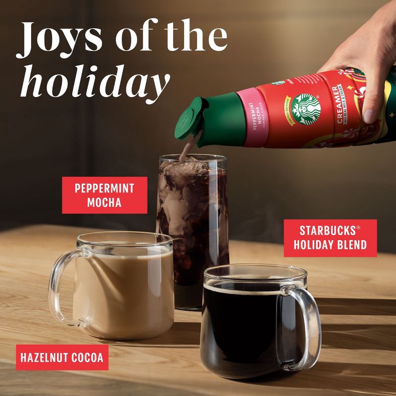 slide 5 of 10, Starbucks Holiday Blend Medium Roast Ground Coffee - 10oz, 10 oz
