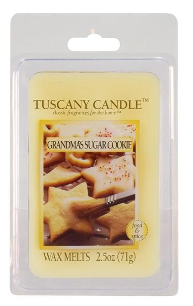 slide 1 of 1, Tuscany Candle Grandma's Sugar Cookie Wax Melts, 6 ct; 2.5 oz