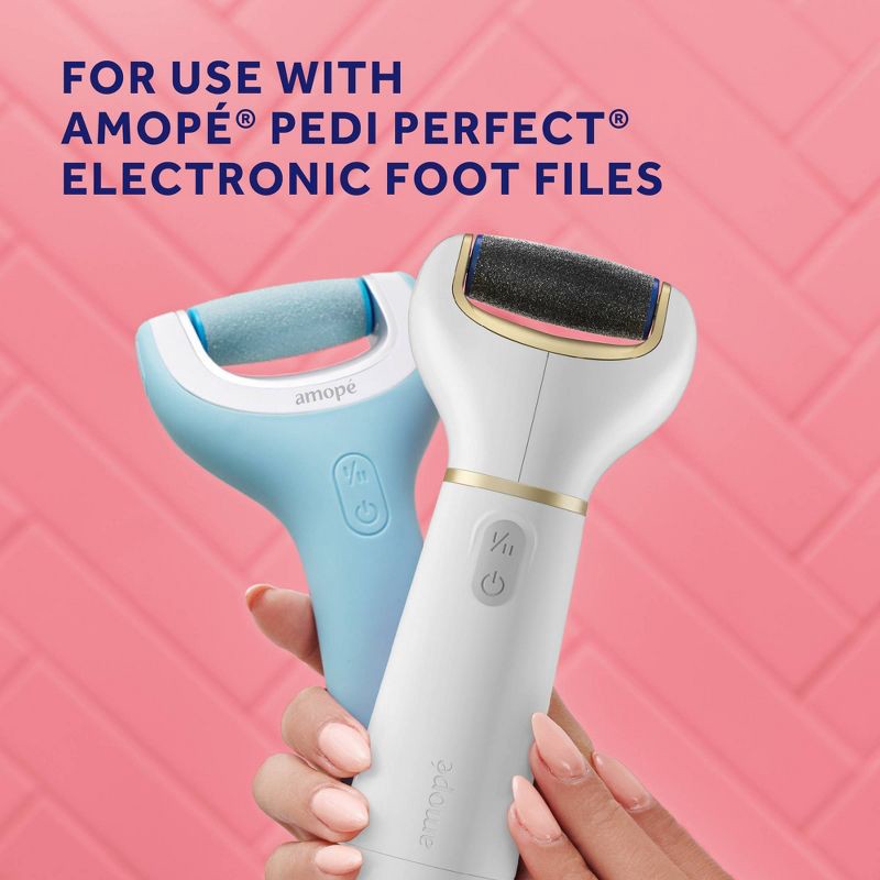 slide 10 of 11, Amope Amopé Pedi Perfect Foot File Ultra-Coarse & Regular Coarse Refills - 2ct, 2 ct