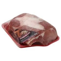 Meat Counter Pork Loin Roast Center Cut Bone In - 3.75 Lb