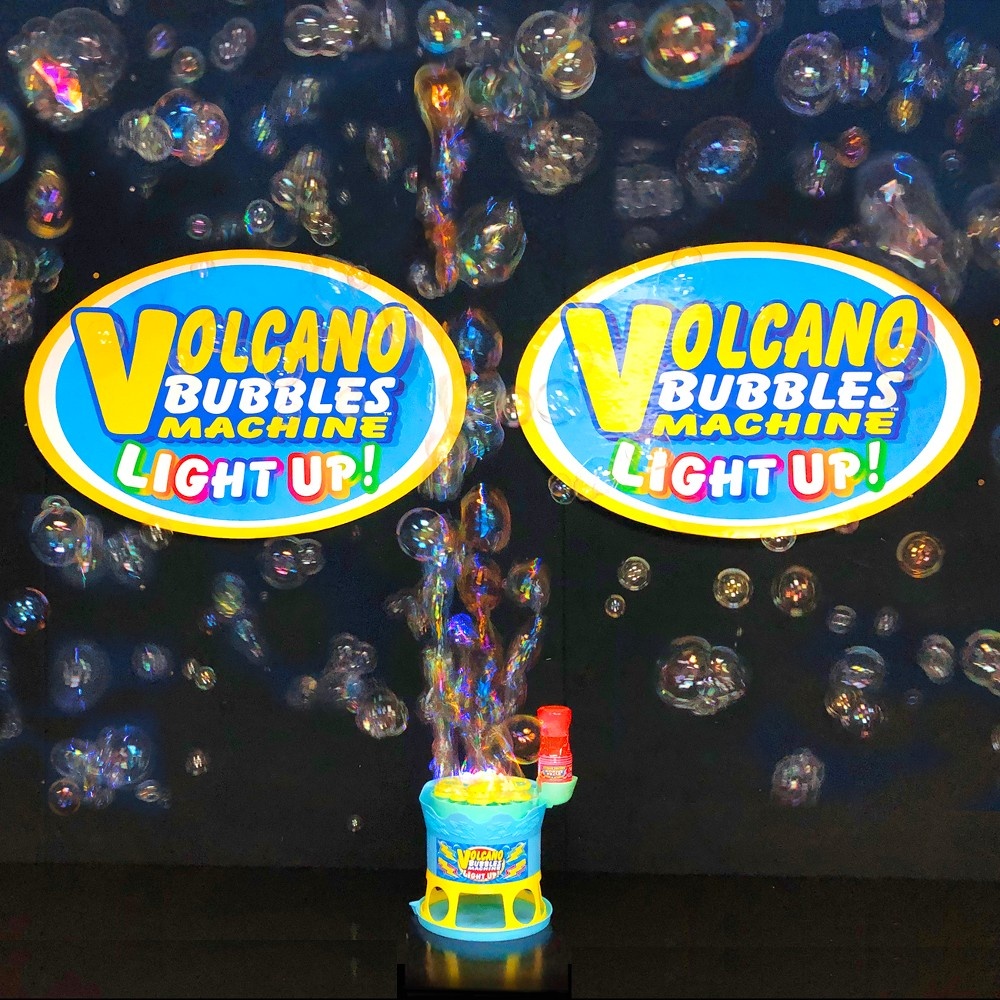 slide 2 of 2, Amazing Bubbles Light up Volcano Bubble Machine, 1 ct