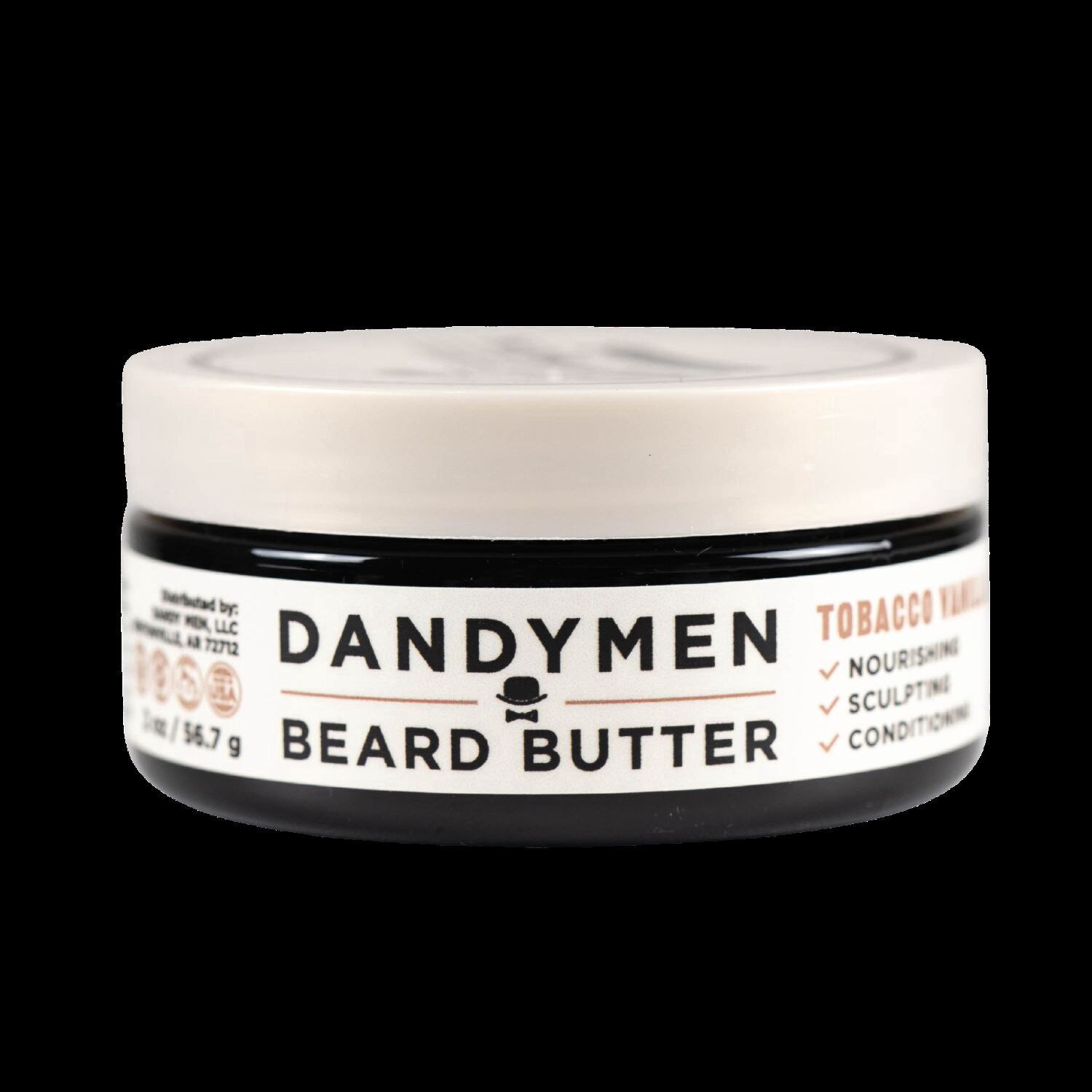 slide 1 of 1, Dandymen Beard Butter, Tobacco Vanilla, 2 oz