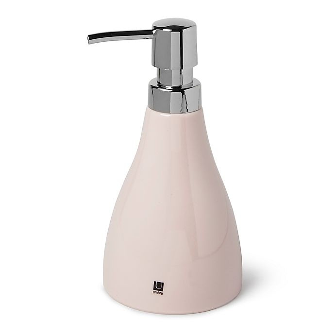 slide 1 of 2, Umbra Curvino Lotion Dispenser - Rosewater, 1 ct