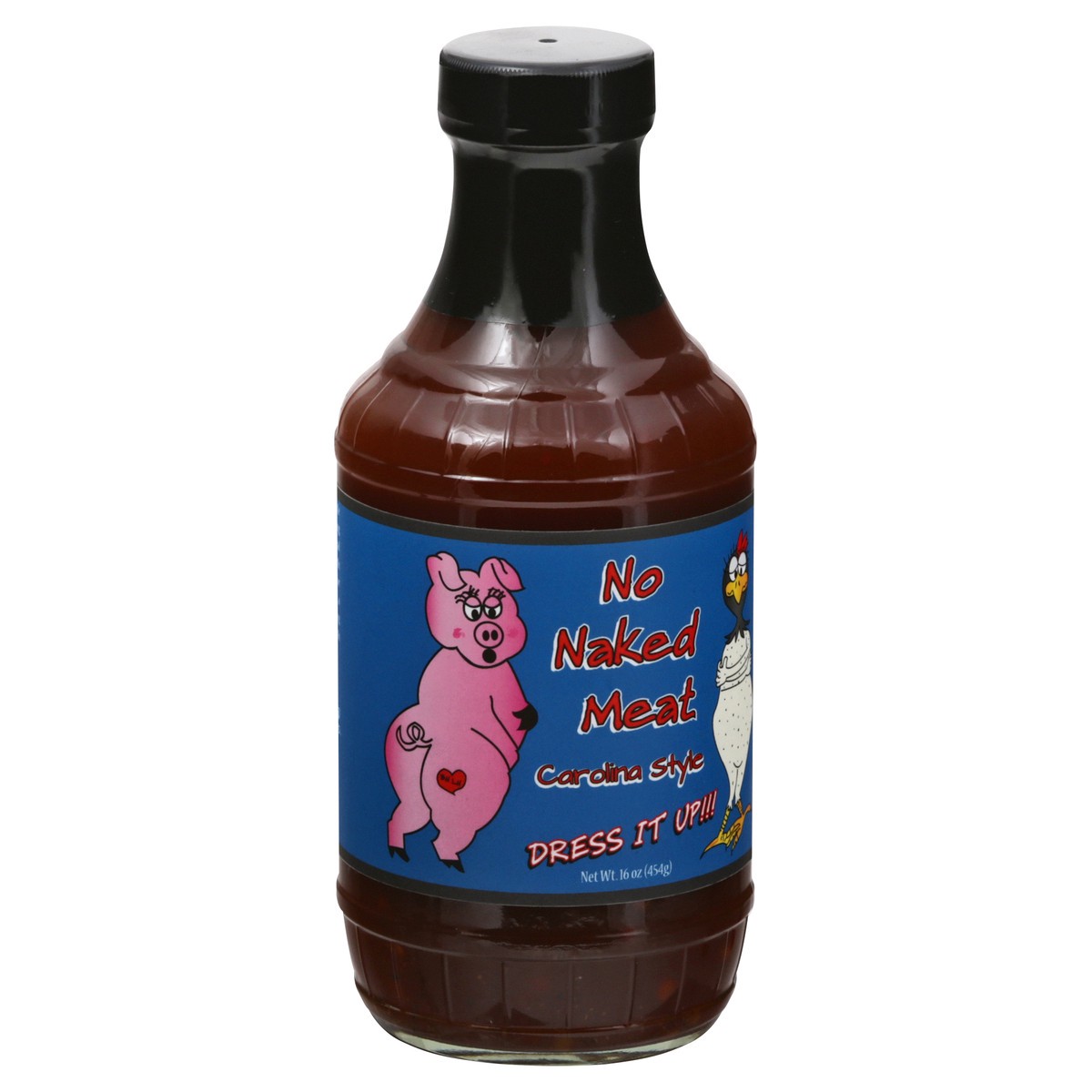 slide 5 of 13, No Naked Meat Carolina Style Barbecue Sauce 16 oz, 16 oz