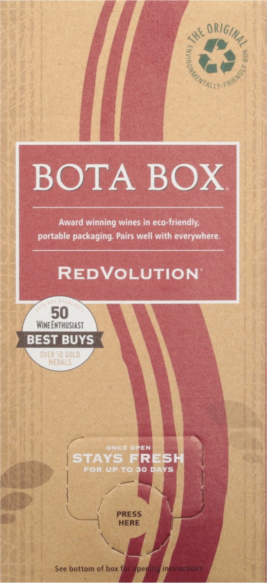 slide 5 of 9, Bota Box 3L Redvolution, 3 liter