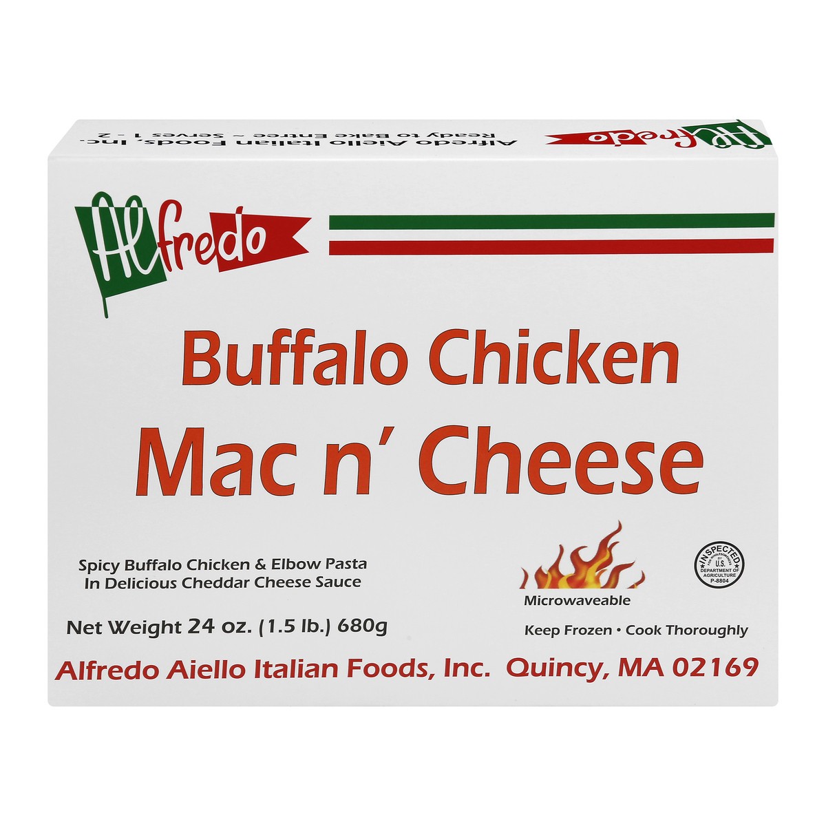 slide 4 of 4, Alfredo Chicken 24 oz, 24 oz