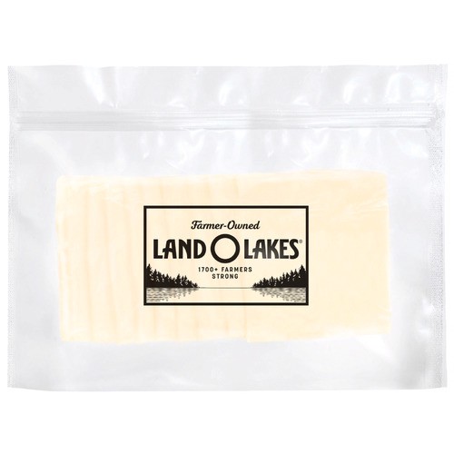 slide 1 of 1, Land O'Lakes® American white cheese slices, 8 oz