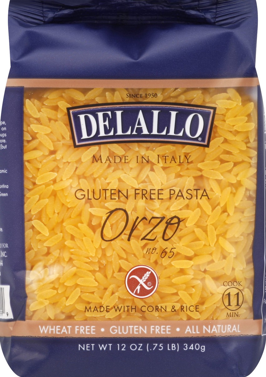 slide 3 of 5, DeLallo Orzo 12 oz, 12 oz