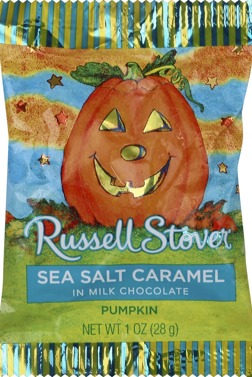 slide 3 of 5, Russell Stover Sea Salt Caramel 1 oz, 1 oz