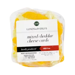 L&B Mixed Cheddar Cheese Curds