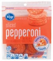 slide 1 of 2, Kroger Sliced Pepperoni, 6 oz