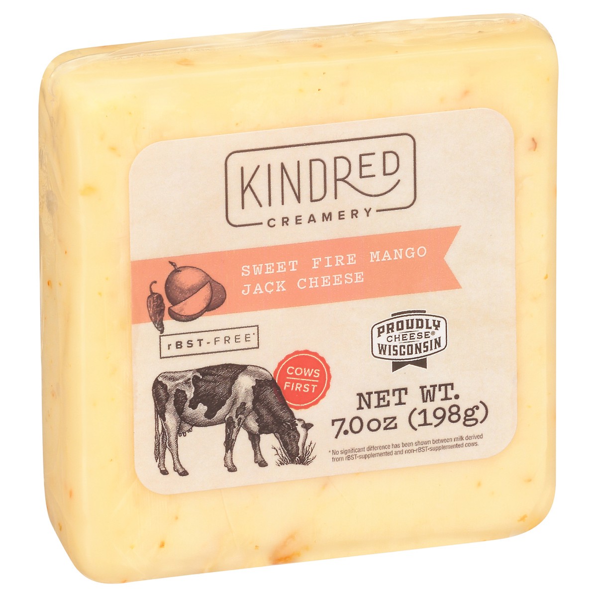 slide 7 of 9, Kindred Creamery Jack Sweet Fire Mango Cheese 7.0 oz, 7 oz