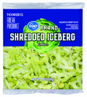 slide 1 of 2, Fresh Selections Kroger Shredded Iceberg Lettuce, 8 oz