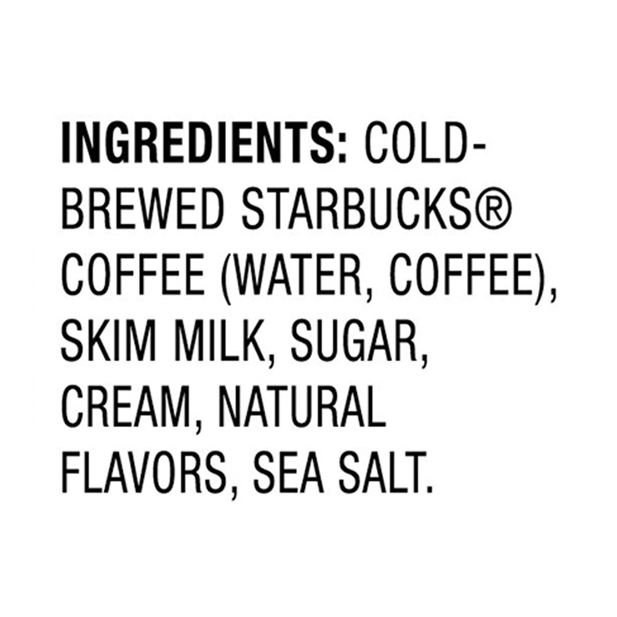 slide 3 of 8, Starbucks Cold Brew Premium Coffee Drink Salted Caramel Cream - 11 fl oz, 11 fl oz