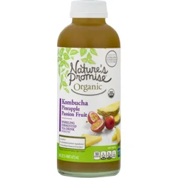 Nature's Promise Organic Kombucha Pineapple Passion Fruit