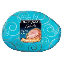 Smithfield Crunchy Glaze Smoked Spiral Ham