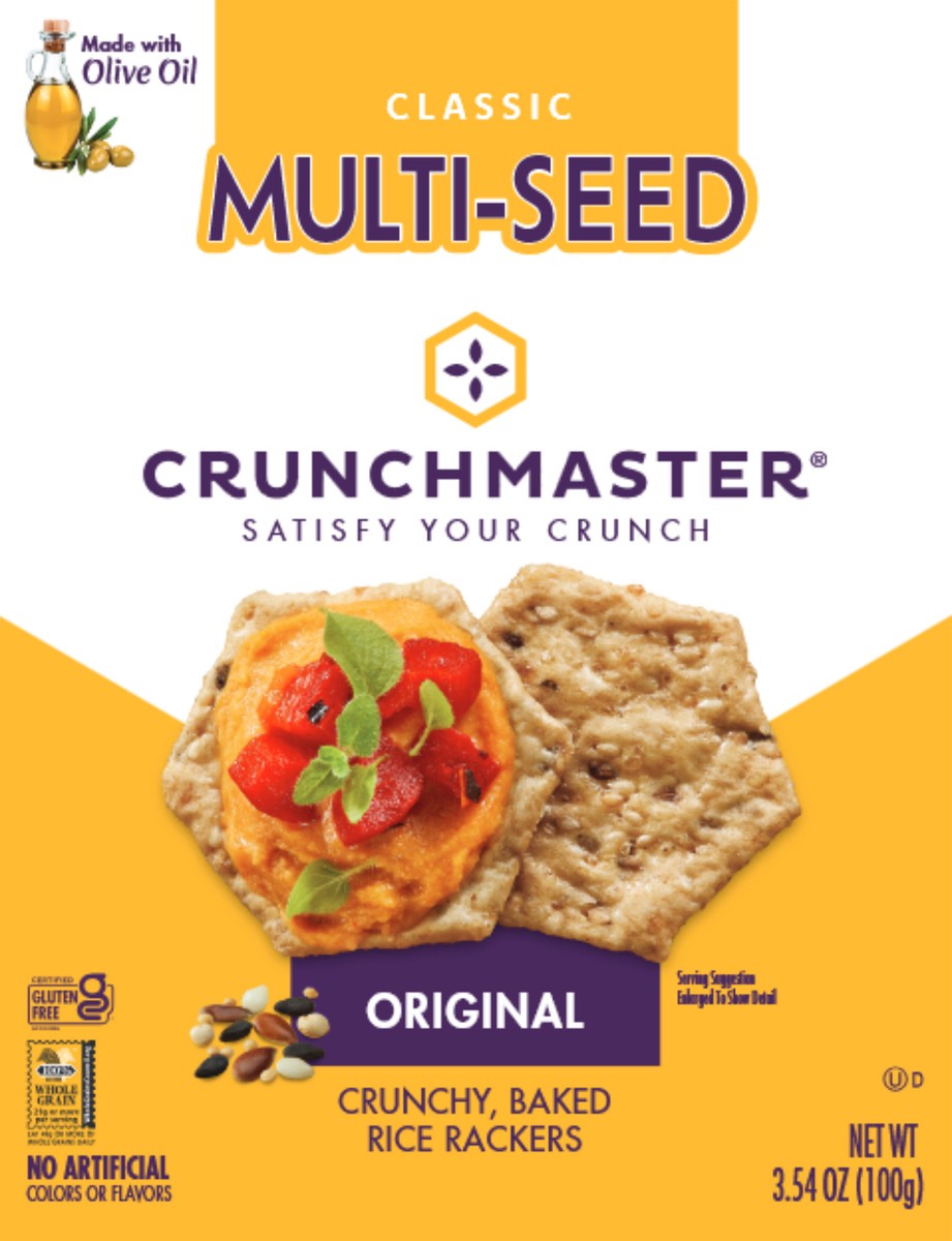 slide 7 of 10, Crunchmaster Multi-Seed Original, 3.54 oz