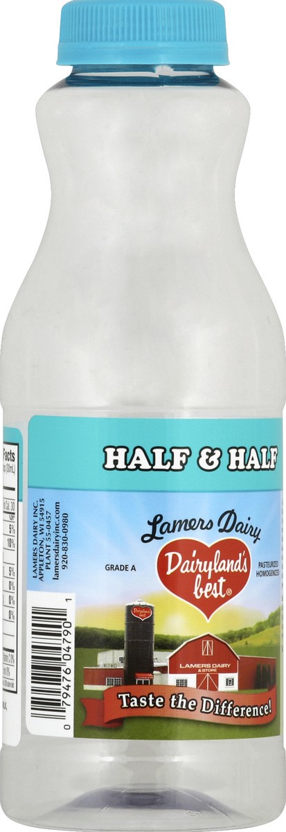 slide 3 of 6, Dairylands Best Half & Half 16 oz, 16 oz