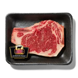 FRESH FROM MEIJER Certified Angus Beef Bone-In Top Loin Steak