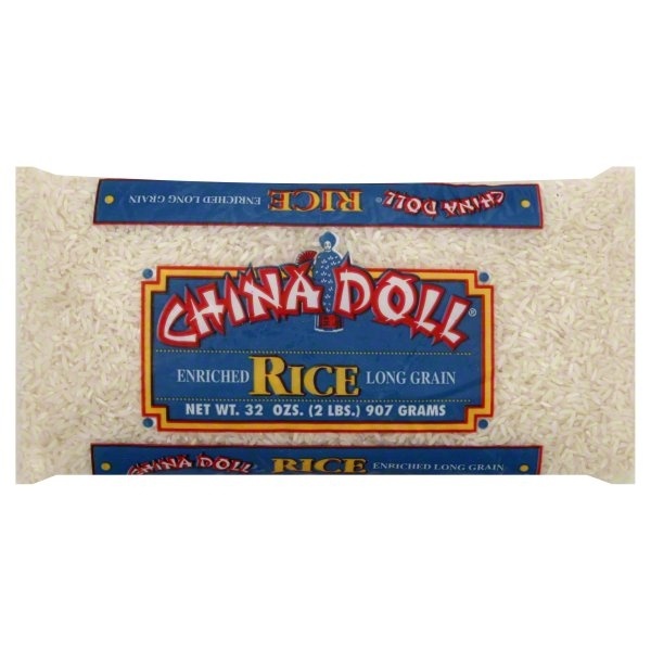 slide 1 of 1, China Doll Enriched Rice Long Grain, 32 oz