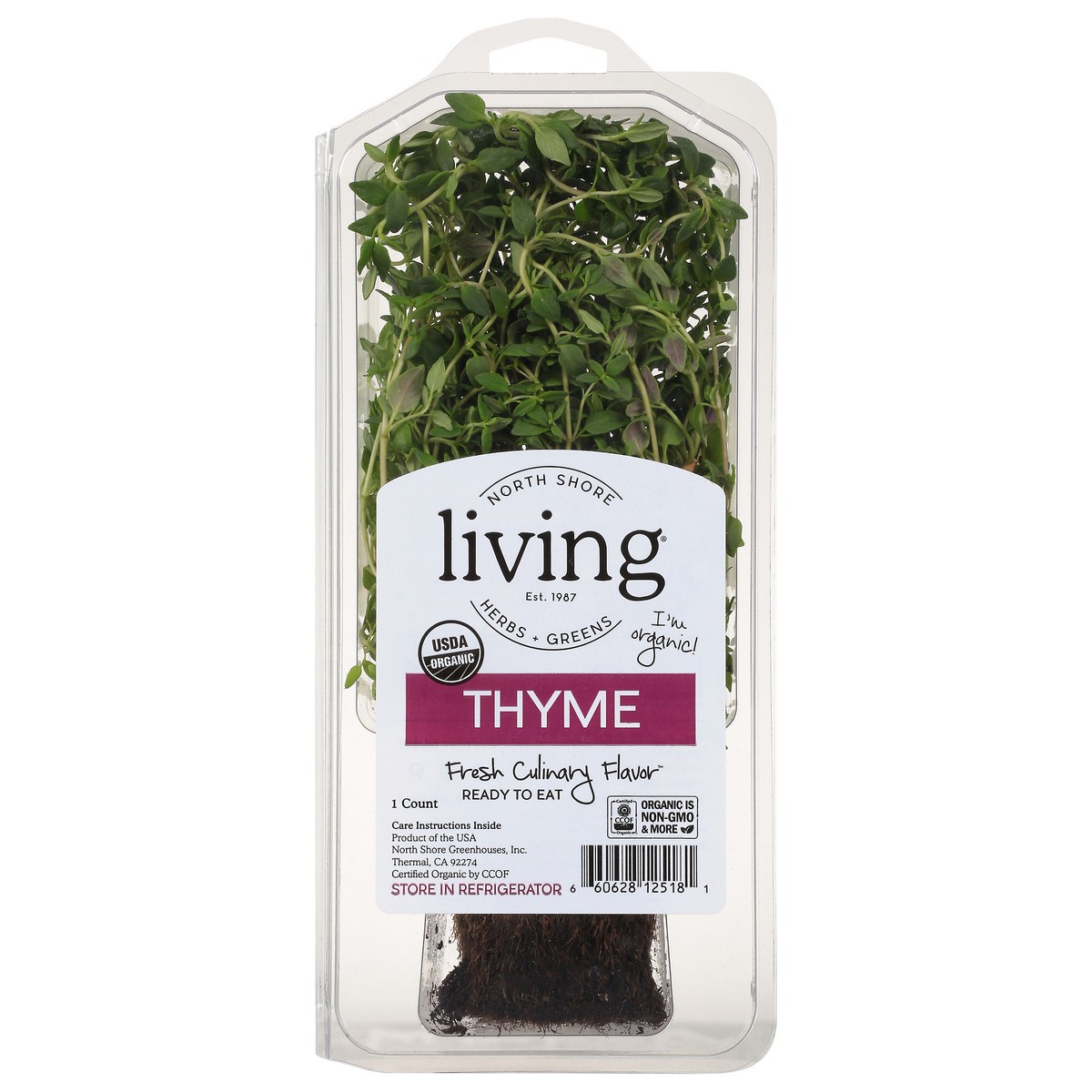 slide 7 of 7, North Shore Living Herbs Thyme 1 ea, 