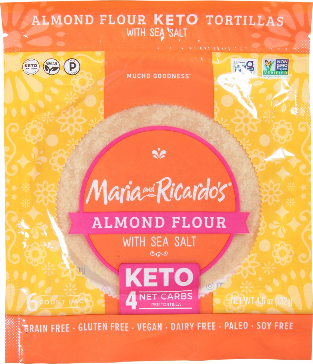 slide 7 of 9, Maria & Ricardo's Maria & Rich Almnd Flo, 4.6 oz