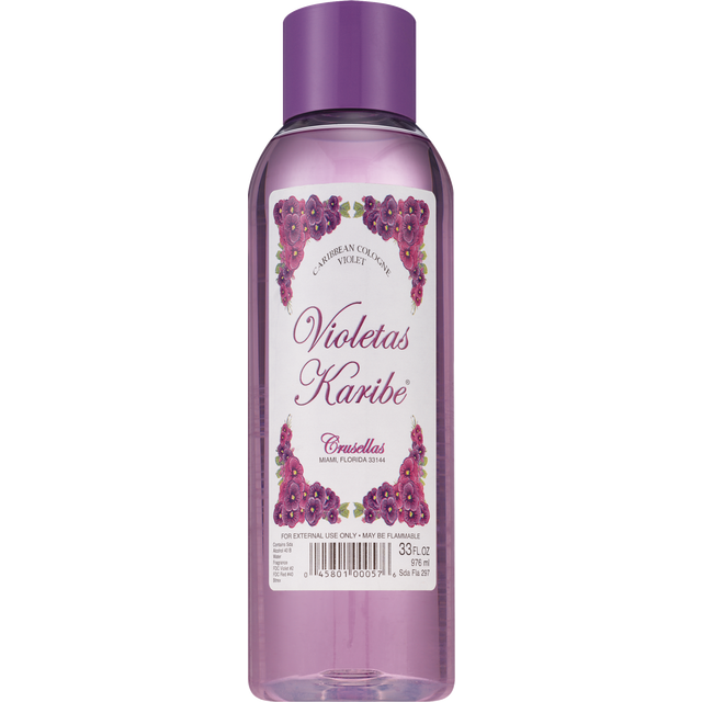 slide 1 of 1, KOLONIA Crusellas Violetas Karibe Cologne (Violet Splash Cologne), 4 oz