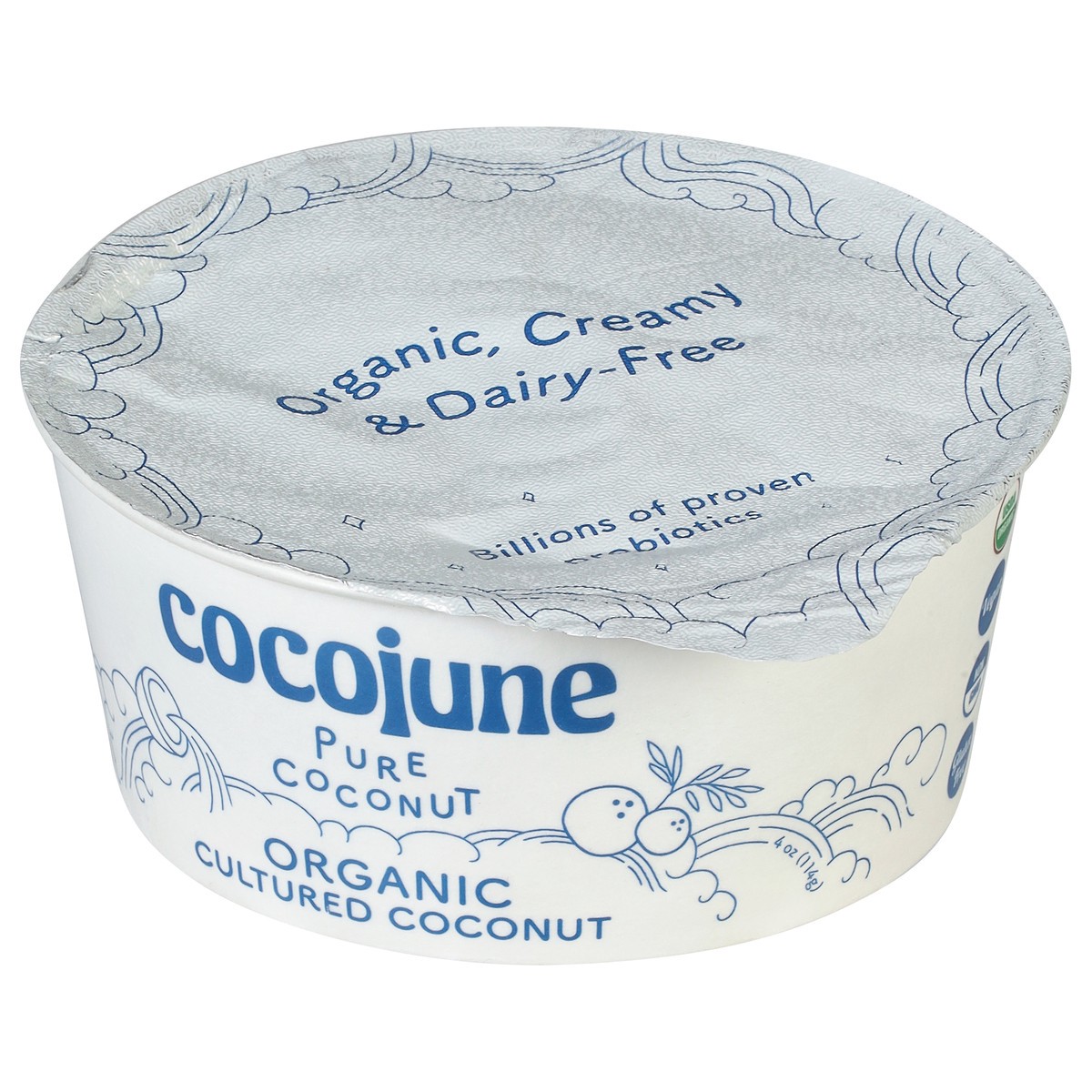 slide 8 of 9, Cocojune Organic Pure Cultured Coconut, 4 fl oz