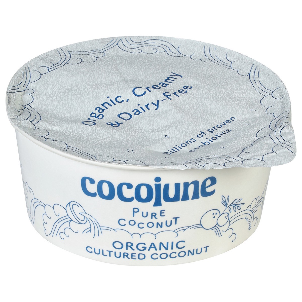 slide 1 of 9, Cocojune Organic Pure Cultured Coconut, 4 fl oz