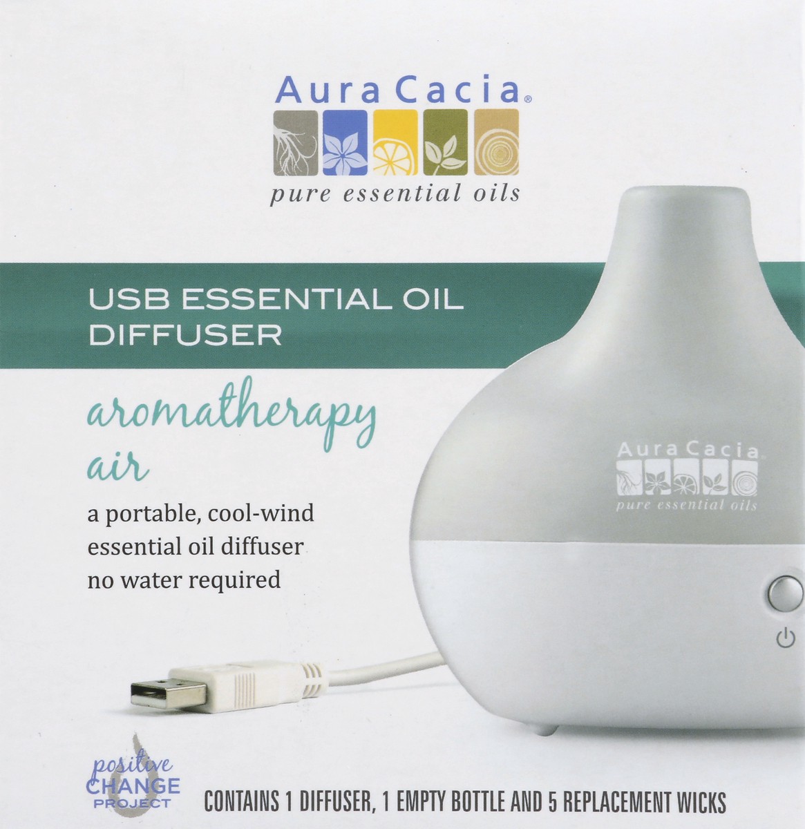 slide 4 of 5, Aura Cacia Armthpy Dffusr Air, 1 ct