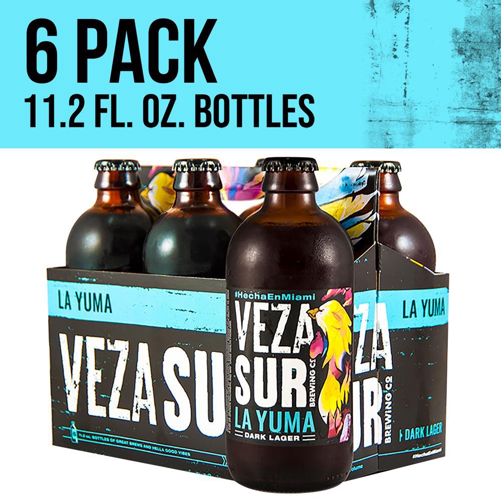 slide 3 of 5, Veza Sur Brewing Co. La Yuma Dark Lager Craft Beer Beer Bottles, 6 ct