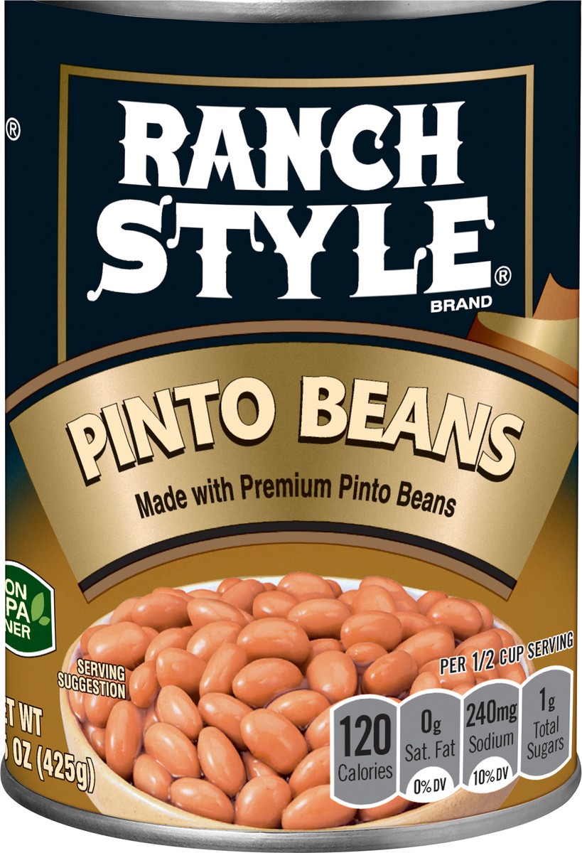 slide 2 of 2, Ranch Style Beans Pinto Beans 15 oz, 15 oz