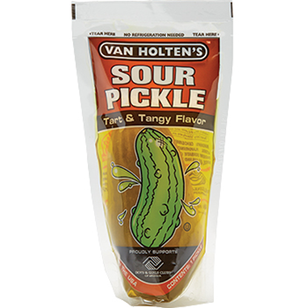slide 1 of 2, Van Holten's Sour Pickle, 4.9 oz