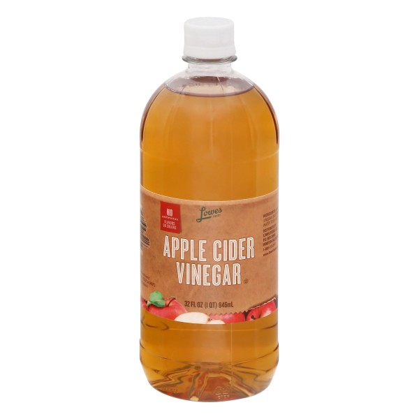 slide 1 of 1, Lowes Foods Apple Cider Vinegar, 32 oz
