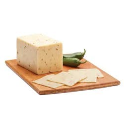 H-E-B Deli Jalapeño Jack Cheese, Custom Sliced