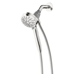 Moen Engage Magnetix 4-Inch Six-Function Handheld Eco-Performance Showerhead with Magnetic Docking System, Chrome